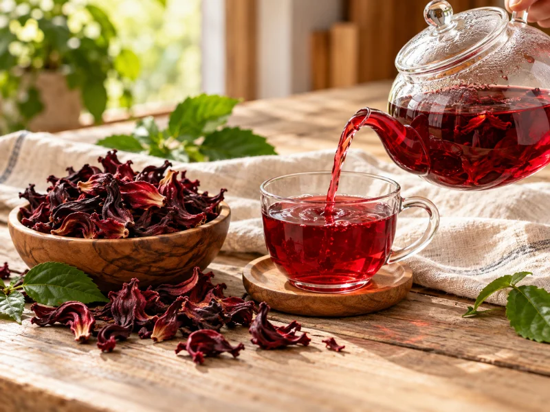 Infusión de flor de Jamaica