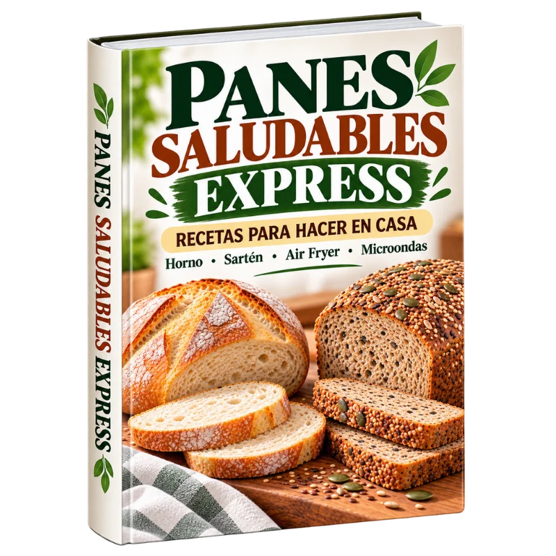 Panes Saludables Express, ebook principal del Mega Pack, junto a sus libros complementarios