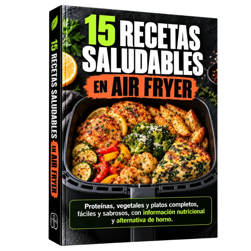 Libro Recetas Saludables en Air Fryer