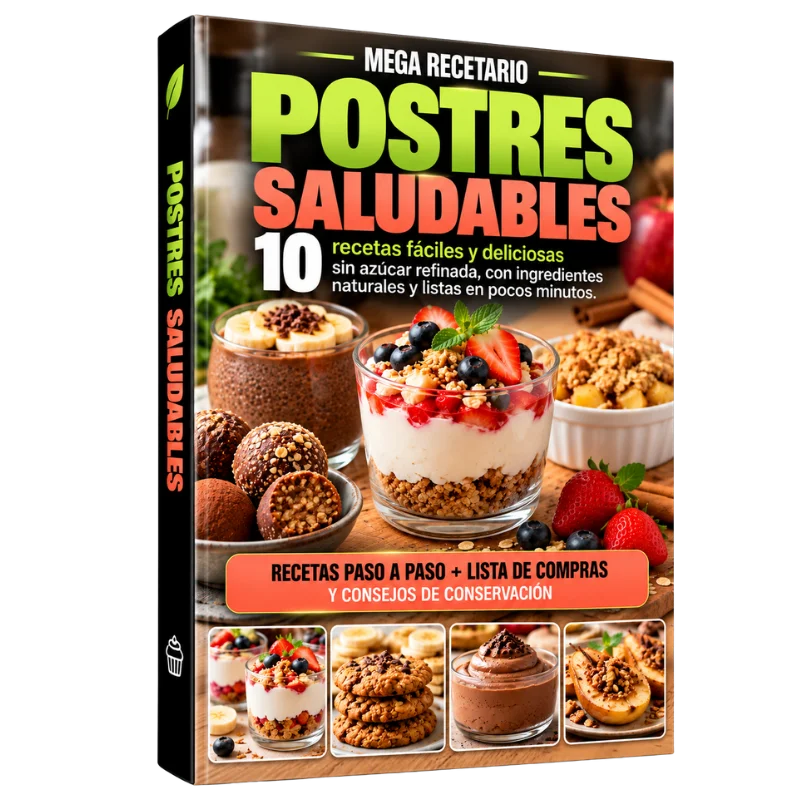Libro Postres Saludables