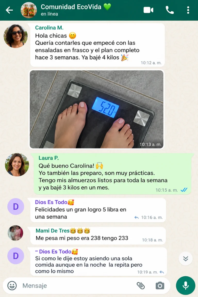 Resultado individual compartido por la comunidad