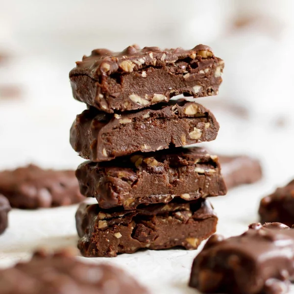 Barras de chocolate para disfrutar como antojo saludable