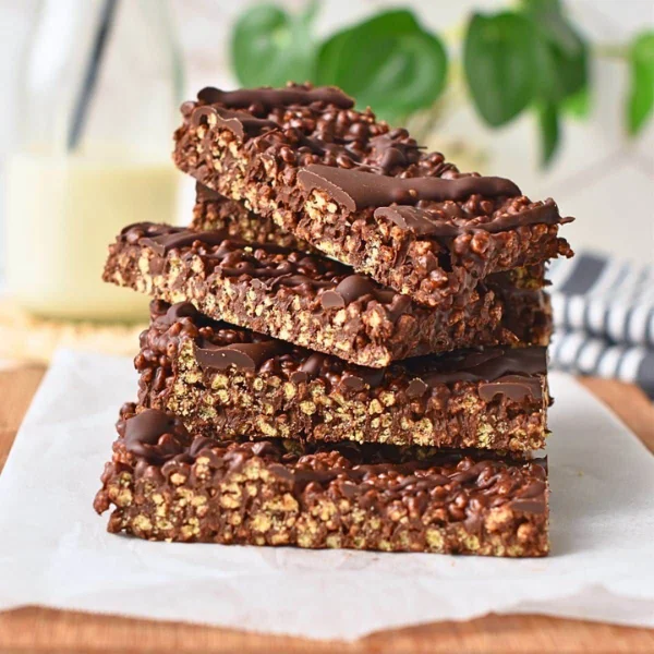 Barras caseras de chocolate sin azúcar