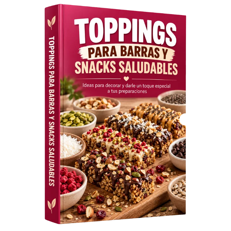 Toppings para barras y snacks saludables